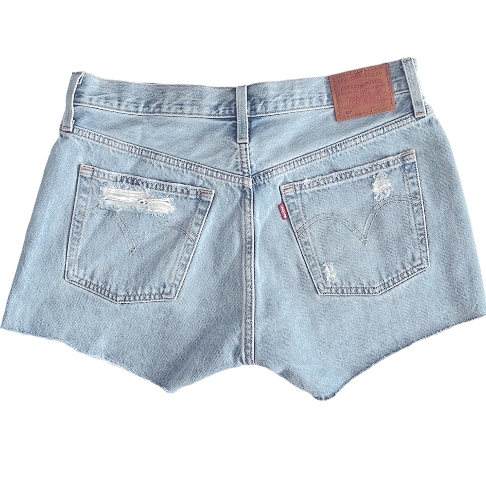 Levi’s 501 High Waist Shorts - Picture 8 of 13